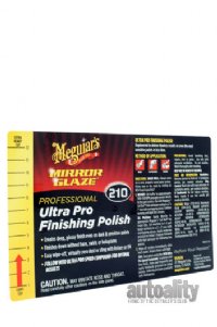 Meguiar's M210 Mirror Glaze Ultra Pro Finishing Polish Secondary Label