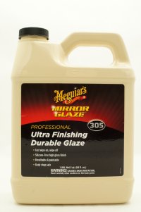 Meguiar's M305 Mirror Glaze Ultra Finishing Durable Glaze - 64 oz.