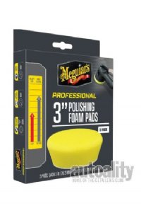 Meguiar's Professional Foam Polishing Pad - 3 Inch | 3pk