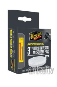 Meguiar's Ultra Universal Microfiber Pad - 3 Inch | 3pk