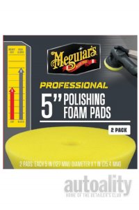 Meguiar's Professional Foam Polishing Pad - 5 Inch | 2pk