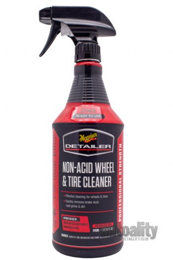 Meguiars Detailer Ready to Use Non-Acid Wheel and Tire Cleaner, 32