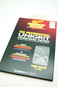 Meguiar's Unigrit Finishing Sand Paper - 1500 Grit | 25 Sheets