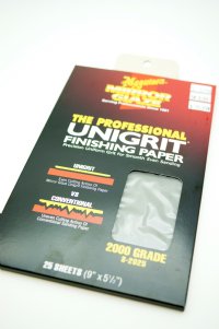 Meguiar's Unigrit Finishing Sand Paper - 2000 Grit | 25 Sheets