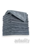Nasiol Wipe & Buff Microfiber Cloth - Light Grey - 10pk | Ceramic Coating Leveling Towel