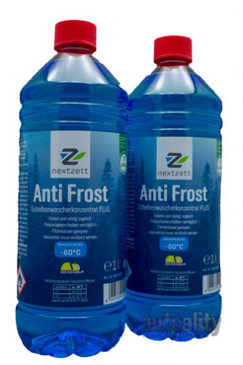 nextzett 94252015 Anti-Frost Winter Windshield Washer Fluid