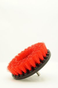 Heavy Duty Drill Brush - Red