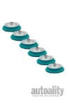 RUPES DA Intermediate Light Blue Foam Pad - 1.25 Inch | 6-pk