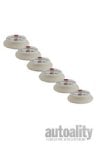 RUPES DA Ultra-Fine White Foam Pad - 1.25 Inch | 6-pk