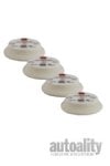 RUPES DA Ultra-Fine White Foam Pad - 2 Inch | 4-pk