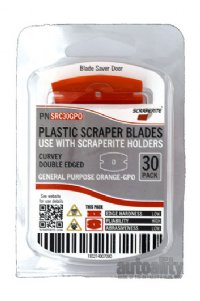 ScrapeRite General Purpose Orange Curvey Blades | 30-pk.