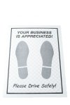 Premium PE Coated Paper Floor Mats, 250/Box