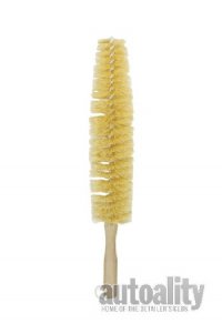 Wheel Spoke Brush with Coated Wire - 17 Inch