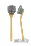Long Handle Soft Wheel & Grill Brush - 20 Inch