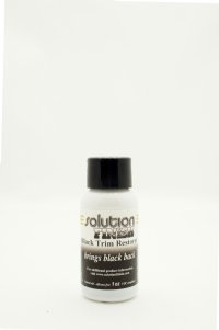 Solution Finish Black Plastic & Vinyl Restorer, 1 oz.