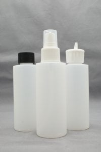 4 oz. HDPE Bottle **Choose Your Cap**