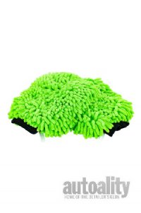 The Rag Company Chenille Wash Mitt - Lime | 2-pk